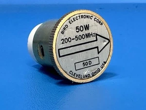 BIRD 50W 200-500 MC 50D MODEL 43 THRULINE WATTMETER ELEMENT SLUG - Zdjęcie 1 z 6