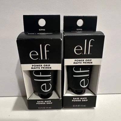 2 E.L.F. Power Grip Matte Primer Mini - Hydrating Gel Face Primer Travel Size - Image 1 of 4