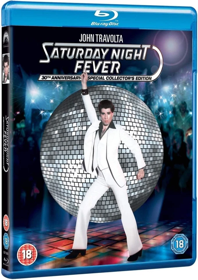 Saturday Night Fever Director's Cut Blu-ray John Travolta 5053083125196