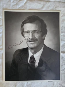 Vintage Paul Elbridge Wright 8x10 Autogramm RCA, CHRYSLER, INGENIEUR, ERFINDER - Bild 1 von 1