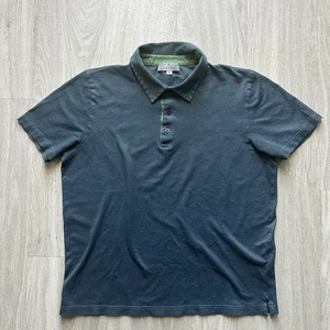 Canali Herren 100% Baumwolle Kurzarm Strick Poloshirt Grün Italy Gr. 50 - Bild 1 von 5