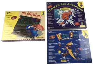 Vintage 2N Education 3 x Learning Activities/Adventures CD Rom New Sealed - Picture 1 of 7