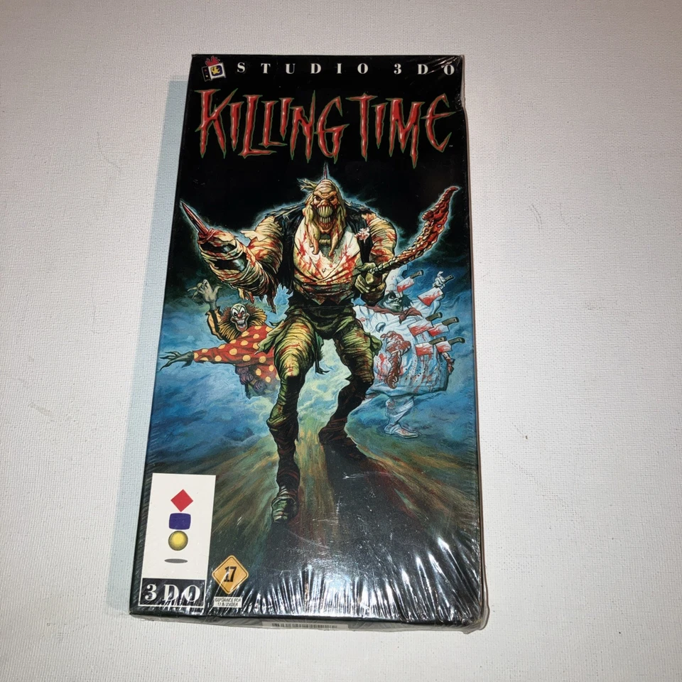 Killing Time (3DO, 1995) NEW and SEALED — Complete In Long Box - Image 1 of 4