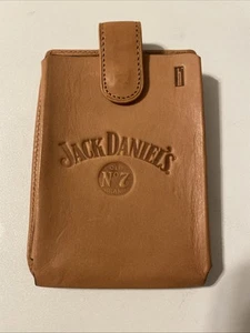 Hartmann Travel Leather 4700 Belt 649 Electronics Organizer Case Jack Daniels - Picture 1 of 4