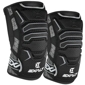 Rodilleras Exalt Paintball FreeFlex - negras - grandes - Imagen 1 de 4