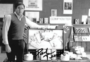 Paul Terrell signed-auto 4x6 photo Apple Byte Shop Computer Store Rare COA LOOK! - Picture 1 of 1