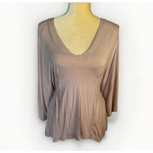 Free People Dust Pink Kimono Sleeve Top Size S - Picture 1 of 11