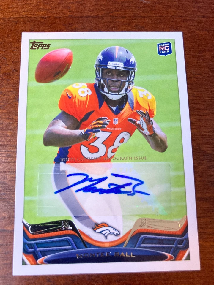 Montee Ball Auto 2013 Topps Variation Autograph - Image 1 of 1