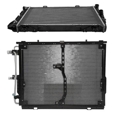 Kit de radiador y condensador de refrigeración de alcance para Mercedes-Benz S320 94-95 BNDL-460635 Foto 1 de 2