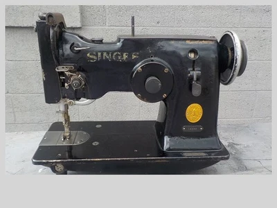 Máquina de coser industrial vintage Singer 143w2 zig zag Foto 1 de 4