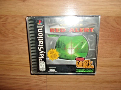 PlayStation 1 COMMAND & CONQUER Red Alert Complete Tested Works Black Label 1997 - Image 1 of 4
