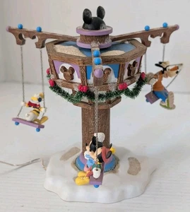 DEPT 56 Disney North Pole Serie Swinging Disney Fab Five 2004 LESEN FEHLEN 2 STÜCK - Bild 1 von 18