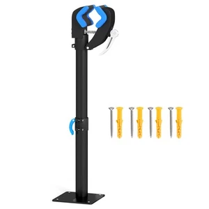 HOMCOM Bike Repair Stand, Wall Mount Bike Workstand w/ Adjustable Clamp - Picture 1 of 11
