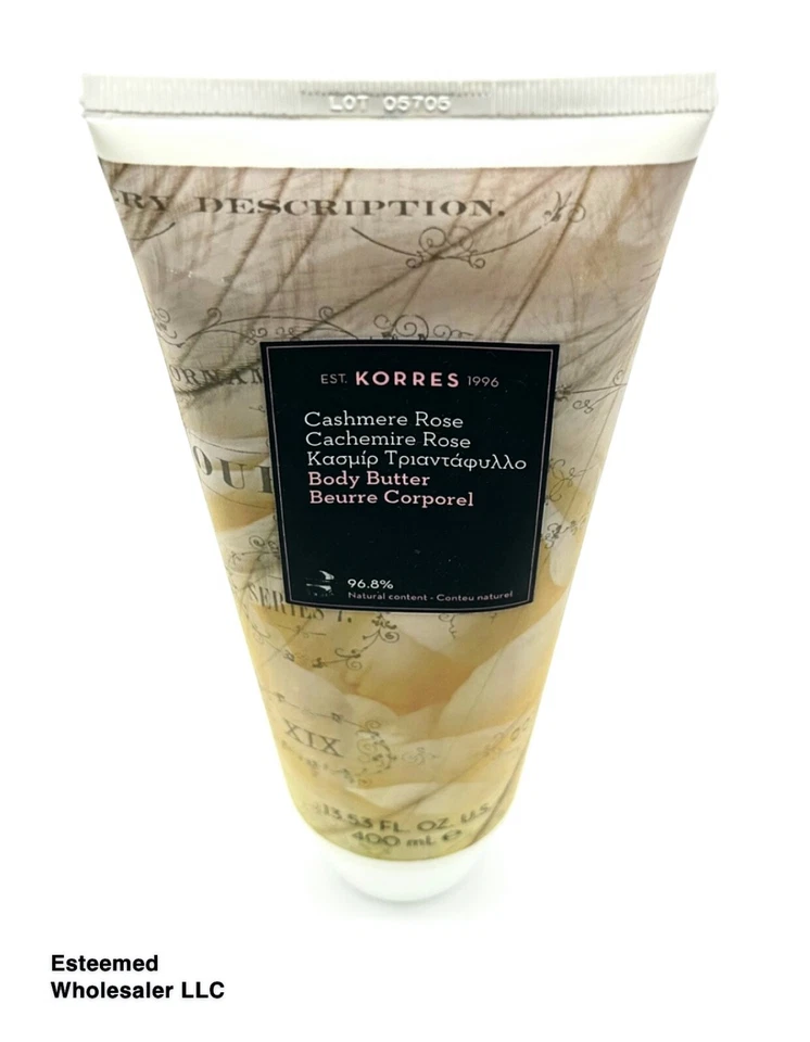 Manteca corporal KORRES Cashmere Rose 13,53 oz sin caja Foto 1 de 1