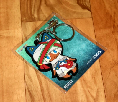 2015 Monster Hunter Generations Rare Promo Keychain Nintendo 3DS Capcom  - Image 1 of 4