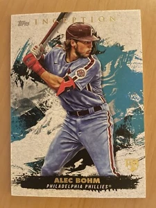 2021 Inception Alec Bohm RC - Picture 1 of 1