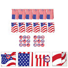 Impress Your Guests with 12 USA Flag Candy Bags & Stickers 