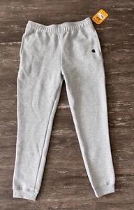 Pantaloni della tuta Carhartt peso medio conici taglia M vestibilità ampia foderati grigi autentici - Foto 1 di 17