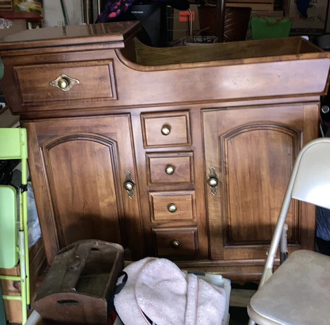 dry sink cabinet Cover