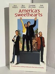 America's Sweethearts VHS 2001 Julia Roberts, Billy Crystal, John Cusack - Foto 1 di 7