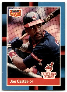 1988 DONRUSS BONUS MVP'S JOE CARTER CLEVELAND INDIANS #BC-9