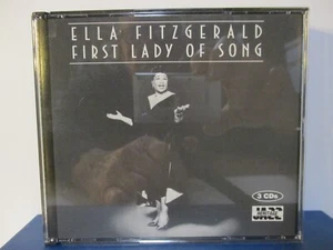 ELLA FITZGERALD : First Lady of Song - 3 CD Set - MINT condition - E24-1339 - Picture 1 of 4