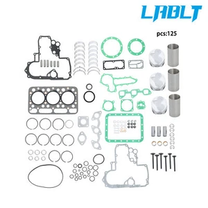 LABLT Engine Rebuild Kit For Kubota D1403 L2500 L2500DT L2500F L2600 L2600F - Foto 1 di 12