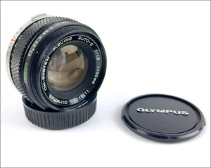 Olympus Om-System F.Zuiko Auto-S 50mm F1.8 MF LENS MADE IN JAPAN - Picture 1 of 6