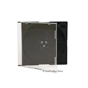 100 nuevos estuches de almacenamiento de CD/DVD/VCD delgados únicos de 5,2 mm - Imagen 1 de 1