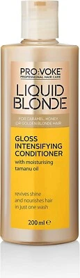 PROVOKE Liquid Blonde Conditioner 200ml coloriertes Haar blond gelb behandeltes Haar
