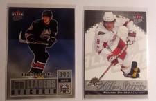 ALEX OVECHKIN x2 - 2007-08 Fleer Ultra All-Stars UAS16 & Team Leaders TL29