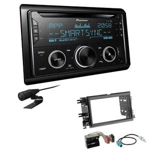 Pioneer Autoradio CD Bluetooth USB Einbauset für Ford Explorer 2005-2010 schwarz - Bild 1 von 4