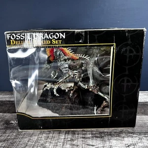 FOSSIL DRAGON - McFarlane’s Dragons - Fall of the Dragon Kingdom Clan 2007 - Picture 1 of 8