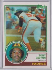 2010 Topps Cards Your Mom Threw Out Original Back #482 Tony Gwynn 83