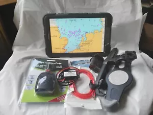 10.1 TAB A T580 CHARTPLOTTER IN CASE.CHARTED UP FOR A FULL CIRCUMNAV 5770 CHARTS - Picture 1 of 18