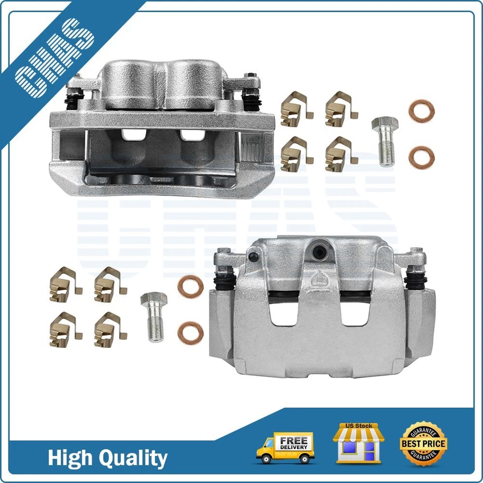 Pinzas de freno delanteras izquierda derecha para Dodge Dakota 2006-2008 Dodge Ram 1500 05-08 Foto 1 de 4