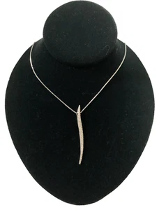 Swarovski Aline Pavé Crystal Pendent 2.5" Necklace - Picture 1 of 5