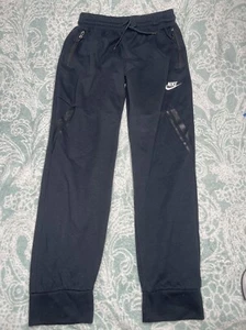 Pantalones de chándal Nike Sportswear polar para hombre extra grandes XL negros con puños - Imagen 1 de 4