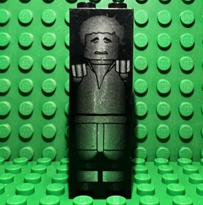 LEGO 2454ps5 - Brick 1 x 2 x 5 Han Solo Carbonite BLACK 7144 4476 10123 Rare - Picture 1 of 3