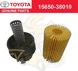 Elemento de tapa de filtro de aceite OEM 15650-38010 Lexus LX570 Tundra Land Cruiser Sequoia Foto 1 de 1