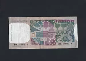 REPUBBLICA ITALIANA STUPENDA 50000 LIRE VOLTO DI DONNA 11 APRILE 1980 - Imagen 1 de 2