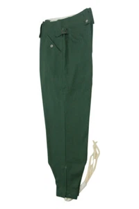 WW2 Alemán M43 Verano HBT Caña Verde Campo Pantalones Keilhosen - Imagen 1 de 3