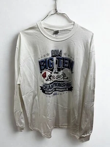 Ohio State Buckeyes Shirt Mens XL White 2014 Big Ten Championship New With Tags - Picture 1 of 7