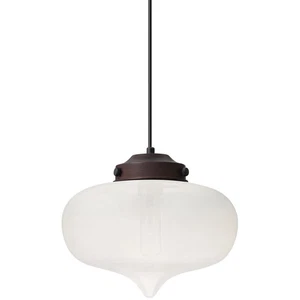Besa Lighting 1JT-MIRAFR-BR Mira 1 Light Bronze Cord Pendant Ceiling Light - Picture 1 of 2