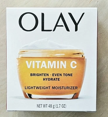 Olay Regenerist Vitamin C + Peptide 24 Hydrating Moisturizer (1.7oz) NEW IN BOX - Image 1 of 4