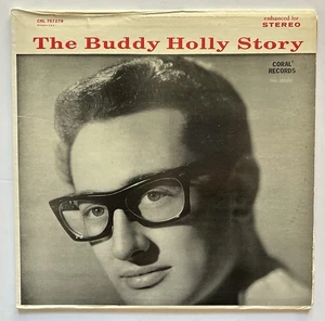 Buddy Holly Story LP Coral CRL 757279 Stereo 1960s Reissue Vinyl Record VG+ - Picture 1 of 6