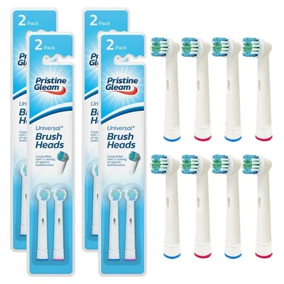 2-16pk Replacement Electric Toothbrush Heads Compatible with Oral B Braun Brush - Image 1 of 4