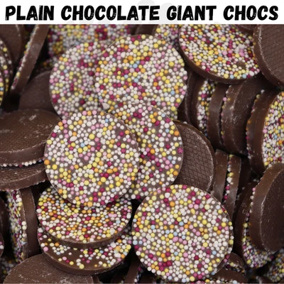 MONSTER GIANT CHOCOLATE CHOCS Dog Safe Sweets Pet Choc Candy Button Treats 100g-3kg