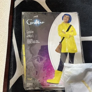 SPIRIT Halloween Laika Coraline Jones Costume Child SMALL Jacket Wig Boots NEW - Picture 1 of 12