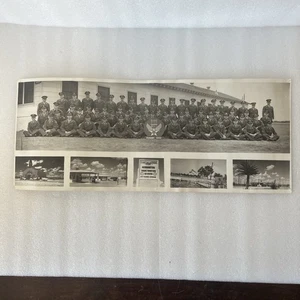 Vintage 3968 Squadron 3707 1949 Long Group Photo Signed Lackland Air Force Base - Picture 1 of 24